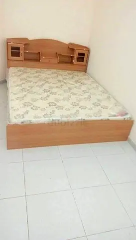 Stylish Wooden Bed with Storage for Sale