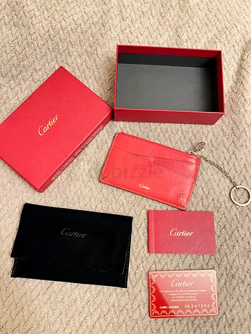 Cartier key cles and card case