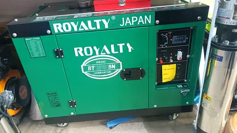 Power Up Your Business with This Royalty Diesel Generator!