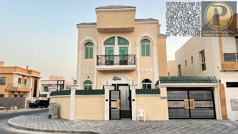 Modern Corner Villa | 5 Master Bedrooms | Spacious & Elegant | prime Location of Al Yasmeen, Ajman64410798648322110
