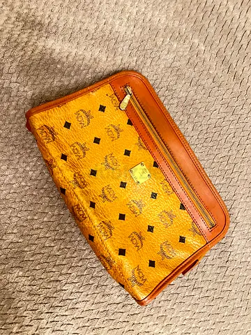 Mcm clutch bag original vintage