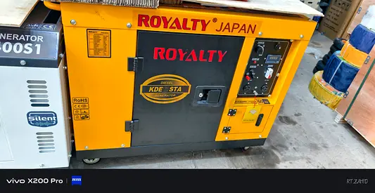 Royalty Japan Generator for Sale - Reliable Power Source