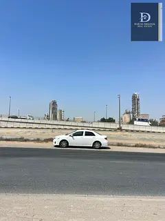 For sale in Sharjah, Al Sajaa area Commercial land Industrial area 38700 square feet Building permit