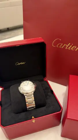 Cartier new watch size 42mm full sit
