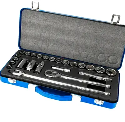 Socket spanner  24 pcs 1/2 metric set