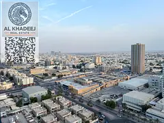 Annual Rent – 2BHK Apartment with Balcony &amp; Sea View in Tower on Sheikh Khalifa Street, Al Nua