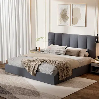 Elevate Your Rest with Stylish fabric Bed Designs