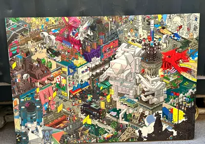 Large wall art - Eboy- Paris