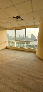 Chiller Free Spacious Office With 4 Rooms Aed 45000 Only in Offer Price Near to Cornish Majaz 1 Shar
