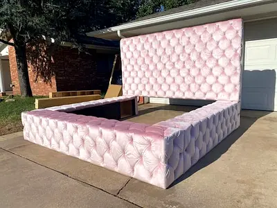 Premium high Quality 200*200 Super king size bed