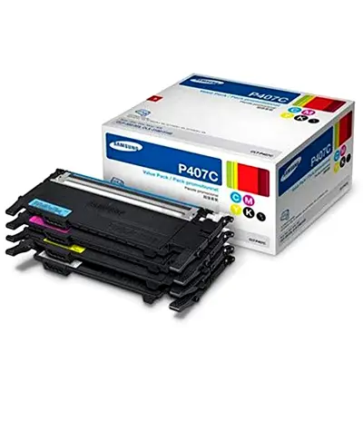Samsung P407C Color Toner Cartridge Set for Perfect Printing