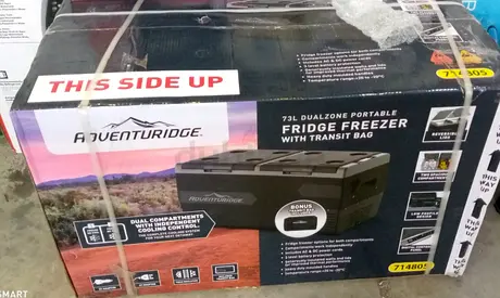Adventuridge fridge and freezer