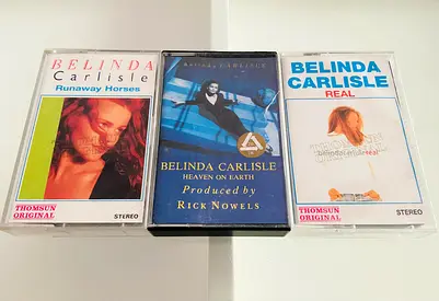 3 Belinda Carlisle Music Cassettes