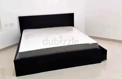 IKEA Malam king size 180×200cm bed frame with IKEA mattress and 2 big storage drawers underneath is