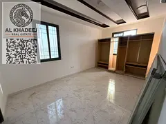 For annual rent in Ajman, Al Yasmeen Corner, 5 master bedrooms, a hall, a sitting room, a store, a m