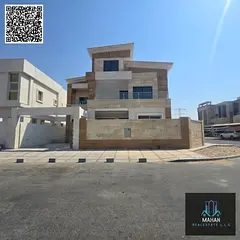 🏡 Elegant 5-Bedroom Luxury Villa with Rooftop &amp; Prime Connectivity – Al Yasmeen, Ajman