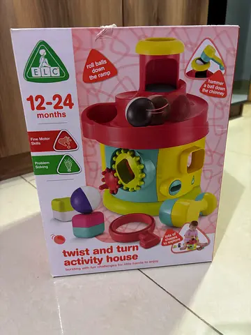 ELC twist and turn activity house