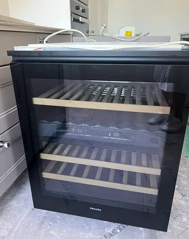 Miele wine fridge KWT 6321 latest model built-in dual zone temperature 46 bottles capacity