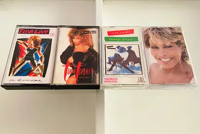 4 Tina Turner Music Cassettes