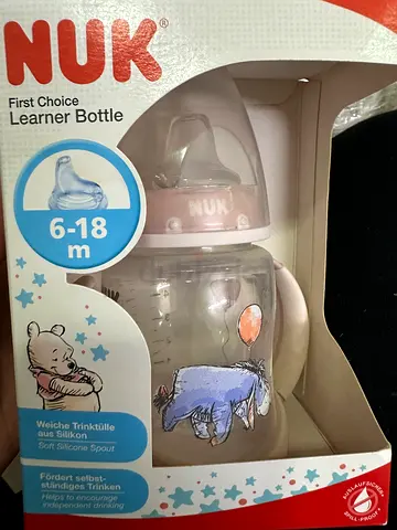 Nuk learning bottle for baby