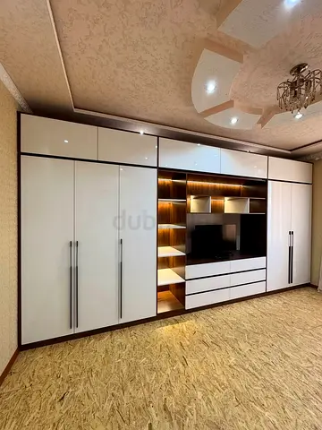 Modern Entertainment Center with Stylish Finish