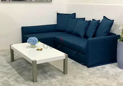 L shape sofa bed with storage