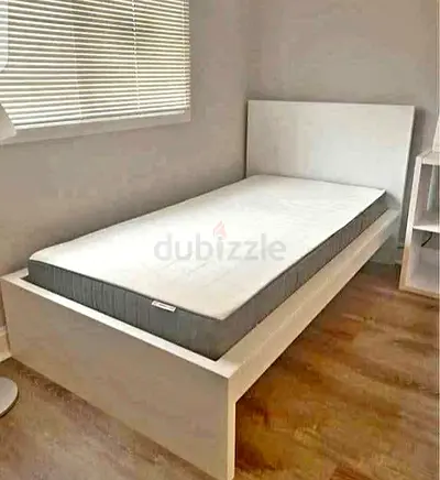 IKEA Malam single bed 90/200 with  IKEA mattress
