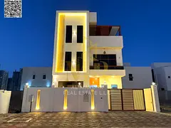 Villa for sale in Al-Amerah area, ground floor, first floor and roof. Land area 3014 feet, building