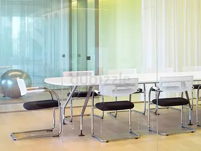 4 PIECES - VITRA VISAVIS 2 CANTILEVER DINING CHAIRS MID CENTURY MODERN LUXURY DESIGNER MARINA EAMES