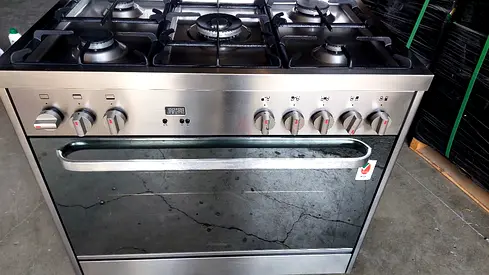 ROSIERS Candy 90 By 60C.m 5 Gas Burner Freestanding Gas Cooker RGG95HXLPG Delivery +Warranty
