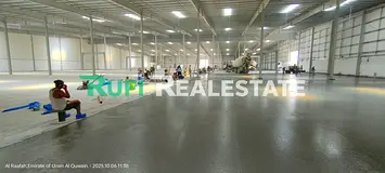 BRAND NEW /// 47600 Sq.Ft With 23Kw Power Warehouse For Rent in Emirates Modern Industrial Area Uaq.