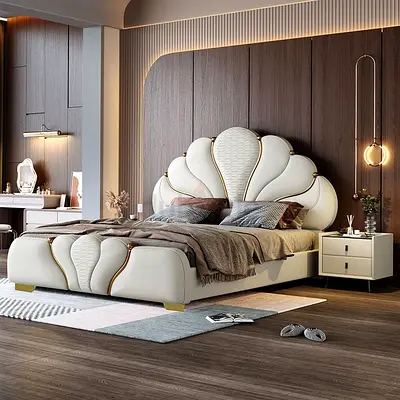 Luxury fabric beds
