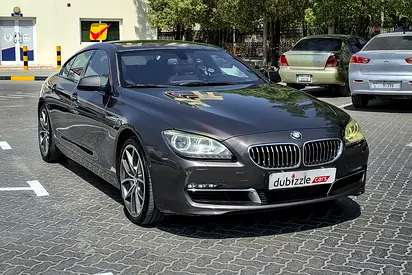 AED 2673/month | 2015 BMW 6-Series 640i | GCC Specs | Ref#378562