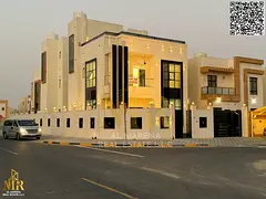 A luxurious villa with a modern design in Al Zahia. Live in luxury in a charming villa. Seize the op