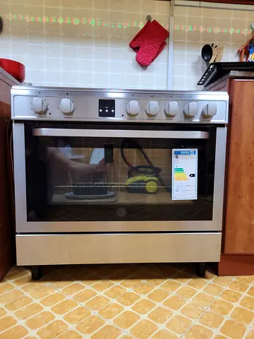 Hoover Ceramic Cooker | 90x60 cm, 5 Cooking Zones, Fully Electric 90