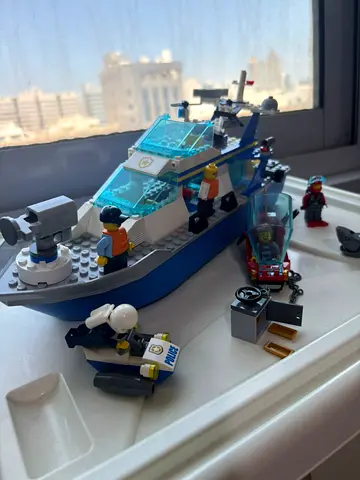 Lego City Police Patrol Boat