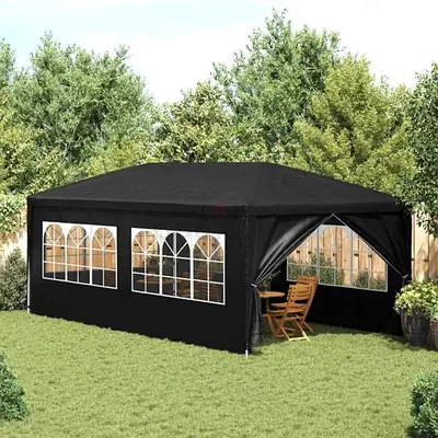 Party tent  3x6, Pop Up Camping Tent Marquee Folding Navy Gazebos Garden Outdoor Wedding Party C