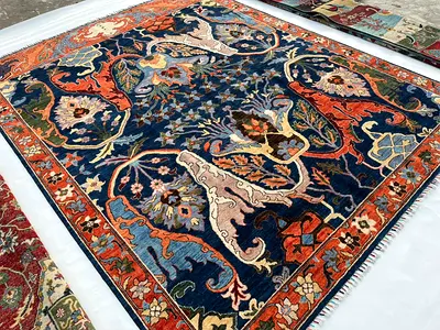 240 x 300 cm New Handmade Serapi Garrius Bidjae Carpet Fine Quality