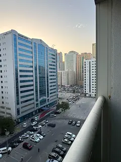 Two-bedroom apartment for rent - Sharjah / Al Majaz 1 📍Location: King Faisal Street - Al Majaz 1 