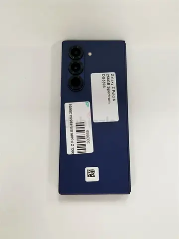 SUMSUNG ZFOLD 6 BLUE WITH BOX TRA