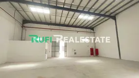 READY TO MOVE///5425 SQ,FT WAREHOUSE WITH 50 KW POWER FOR RENT IN EMIRATES MODERN INDUSTRIAL AREA .U