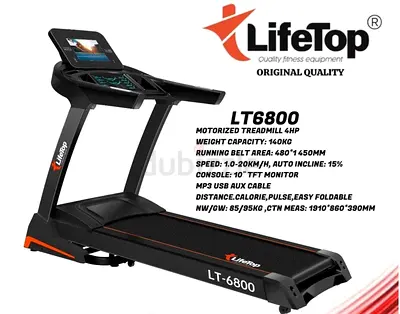 LT6800 Tredmill With WiFi Connection Netflix