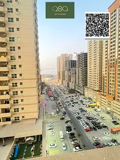 Furnished two bedroom is available for Sale in Lavender Tower, Emirates City, Ajman!