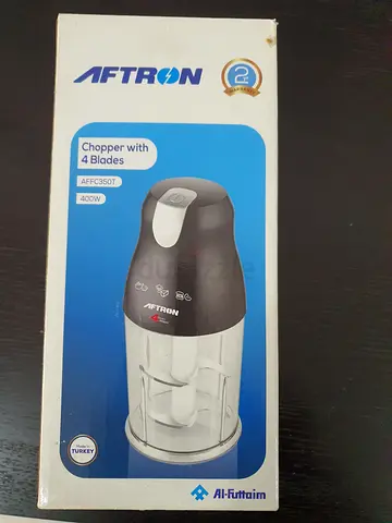 Versatile AFTRON Chopper with 4 Blades - Perfect for Your Kitchen!