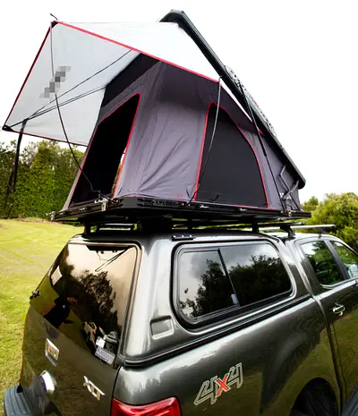 Aluminium Hard Shell Tent Double Hinge - Rear opening/Clam Shell