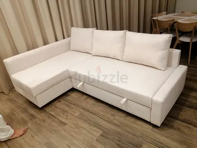 Stylish and Cozy L-Shaped Sofa bed with Storage