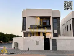 Luxury villa - Ajman, corner of two streets, including registration and ownership fees - for all nat