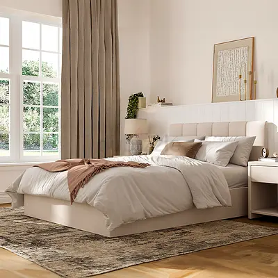 Queen size Family bed with madical mattress