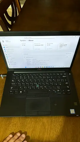 Dell Latitude 7490 Laptop 14” | 500 GB | 16GB RAM