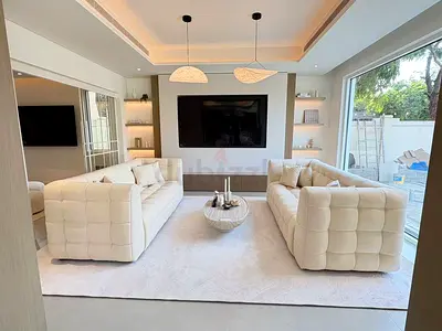 Stylish Modern Living Room Sofa Set with Elegant Coffee Table